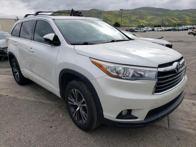 Vin: 5tdkkrfh8gs140650, lot: 53491655, toyota highlander xle 20164
