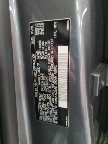 2020 VOLVO XC60 T6 MO YV4A22RK7L1410661