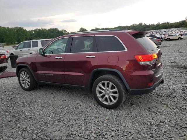 Vin: 1c4rjfbt4hc683121, lot: 53689545, jeep grand cher limited 20172