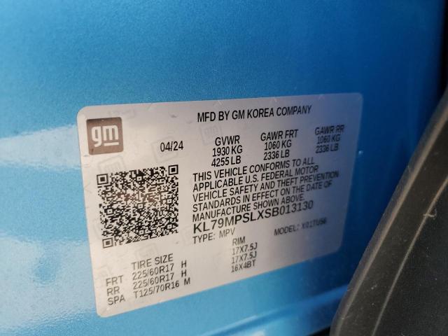 2025 CHEVROLET TRAILBLAZE KL79MPSLXSB013130