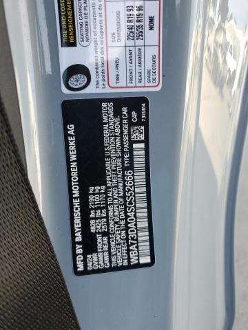 2025 BMW M440I WBA73DA04SCS52666