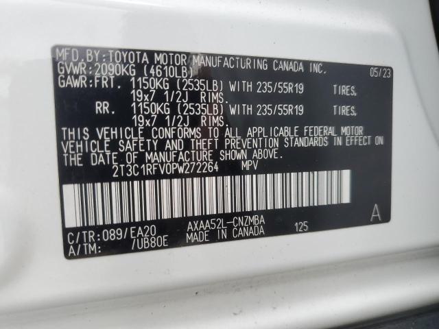 2023 TOYOTA RAV4 XLE P - 2T3C1RFV0PW272264