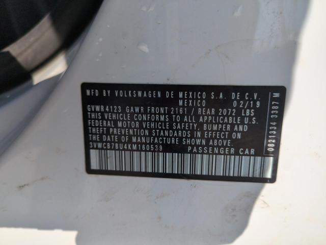 2019 VOLKSWAGEN JETTA S - 3VWCB7BU4KM160539