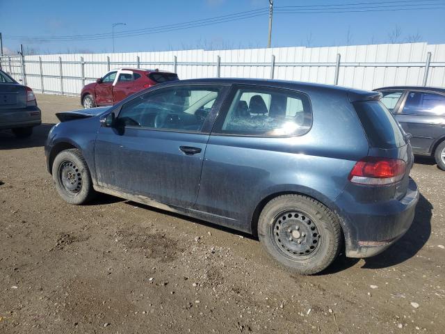 VOLKSWAGEN GOLF 2010 blue  gas WVWAA7AJ6AW412620 photo #3