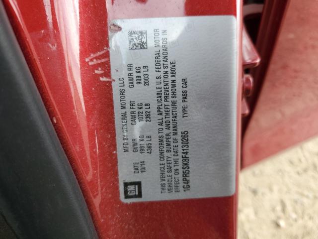 2015 BUICK VERANO CON 1G4PR5SK8F4130265