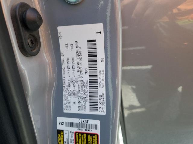 2020 TOYOTA TUNDRA CRE - 5TFDY5F16LX930567