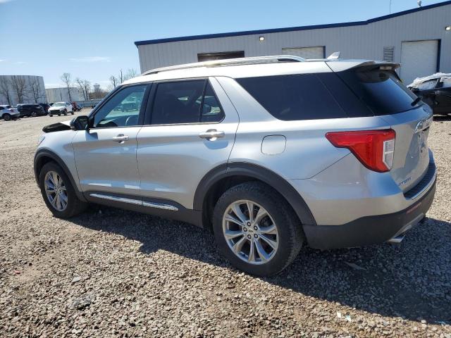 FORD EXPLORER L 2020 silver  gas 1FMSK8FH9LGB86403 photo #3