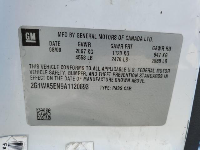 2010 CHEVROLET IMPALA LS - 2G1WA5EN9A1120693