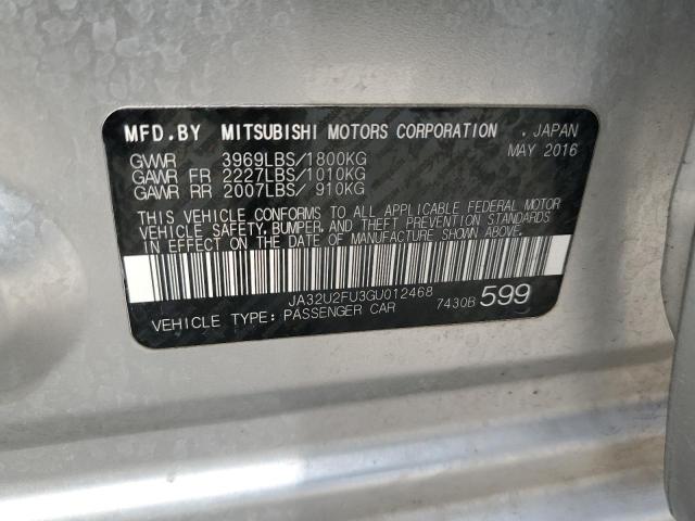 2016 MITSUBISHI LANCER ES - JA32U2FU3GU012468