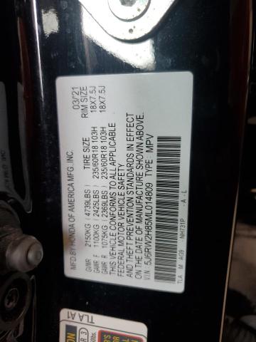2021 HONDA CR-V EXL - 5J6RW2H85ML014809