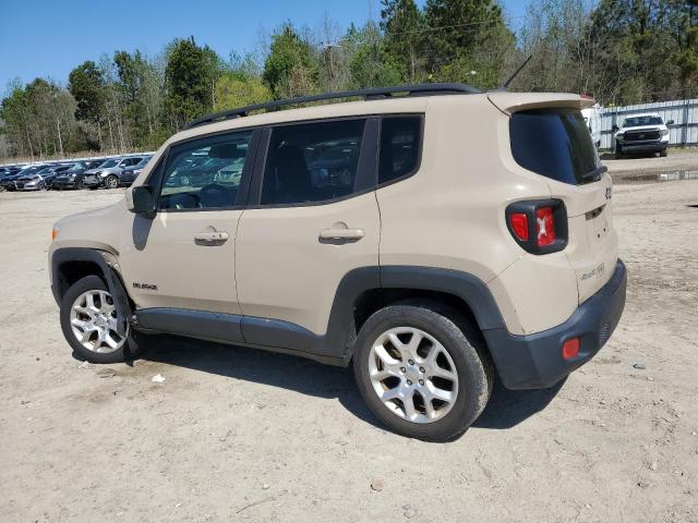 Vin: zaccjbbt4gpc62122, lot: 52156965, jeep renegade latitude 20162