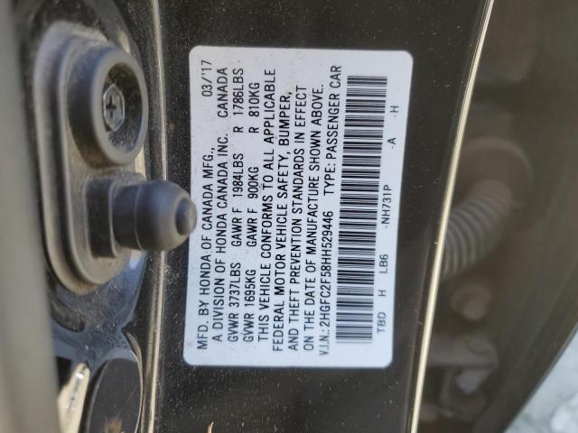 2017 HONDA CIVIC LX - 2HGFC2F58HH529446