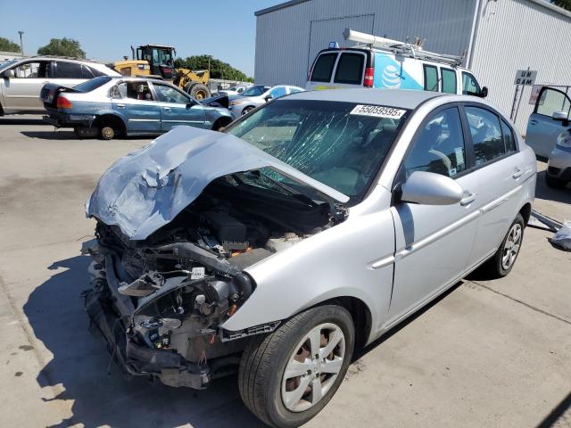 HYUNDAI ACCENT GLS 2008 silver  gas KMHCN46CX8U228109 photo #1
