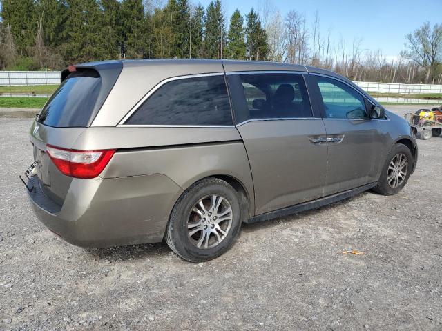 HONDA ODYSSEY EX 2011 tan  gas 5FNRL5H43BB038104 photo #4
