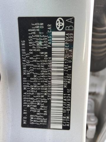 2015 TOYOTA COROLLA L - 5YFBURHE4FP350604