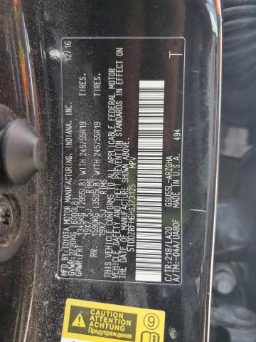 2017 TOYOTA HIGHLANDER - 5TDDZRFH6HS373125