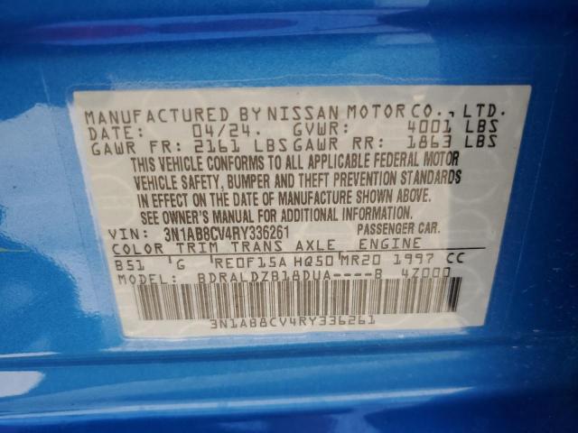 2024 NISSAN SENTRA SV - 3N1AB8CV4RY336261