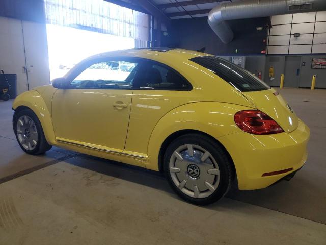 VOLKSWAGEN BEETLE 2013 yellow  gas 3VWJP7AT8DM674866 photo #3