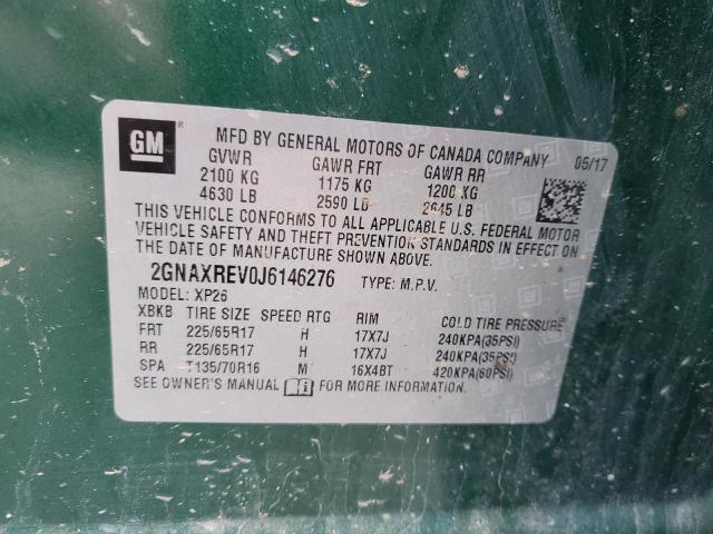 2018 CHEVROLET EQUINOX LS - 2GNAXREV0J6146276