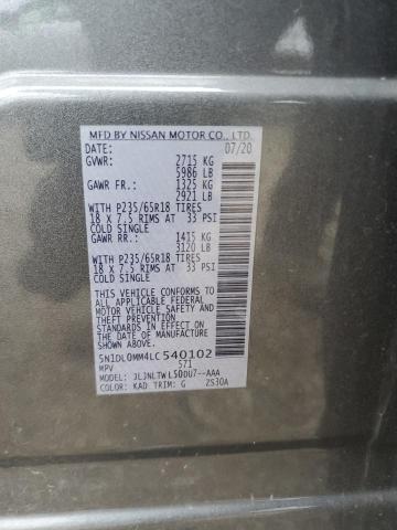 2020 INFINITI QX60 LUXE - 5N1DL0MM4LC540102