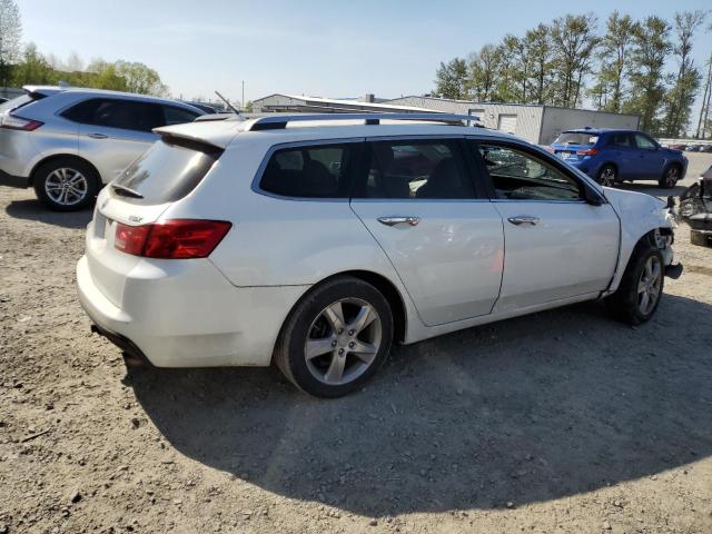 ACURA TSX 2012 white  gas JH4CW2H59CC004380 photo #4