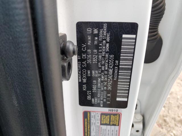 2021 KIA RIO S - 3KPA25AD4ME420516