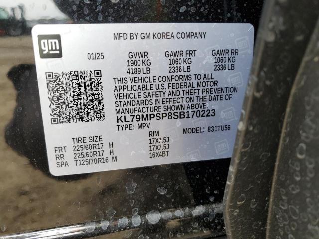 2025 CHEVROLET TRAILBLAZE - KL79MPSP8SB170223