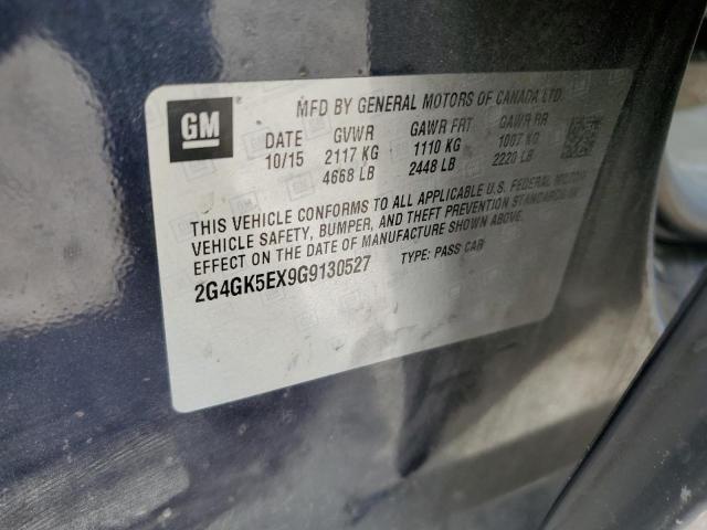 2016 BUICK REGAL 2G4GK5EX9G9130527