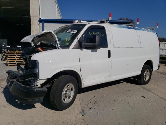 CHEVROLET EXPRESS G2 2021 white  gas 1GCWGAF76M1173506 photo #1