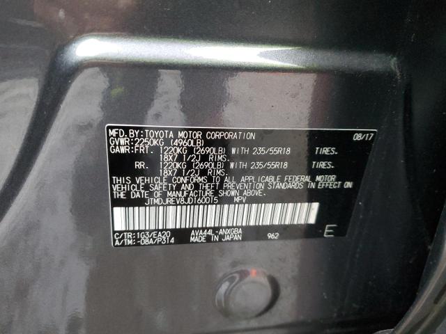 2018 TOYOTA RAV4 HV LI - JTMDJREV8JD160015