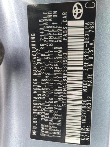 2022 TOYOTA COROLLA LE - 5YFEPMAE8NP361993