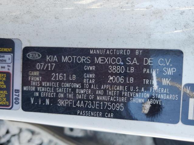 2018 KIA FORTE LX - 3KPFL4A73JE175095
