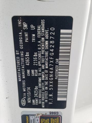 2015 KIA OPTIMA EX - 5XXGN4A7XFG428720