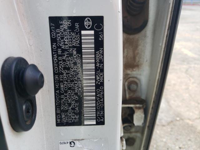 2017 TOYOTA PRIUS - JTDKARFU8H3040812
