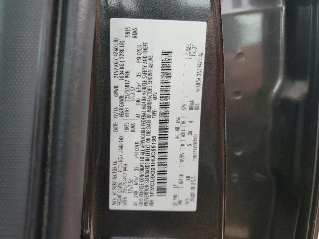 2017 FORD ESCAPE SE - 1FMCU0G91HUC55195