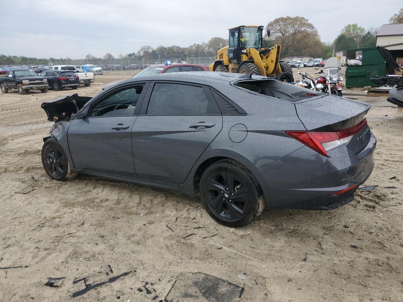 HYUNDAI ELANTRA BLUE