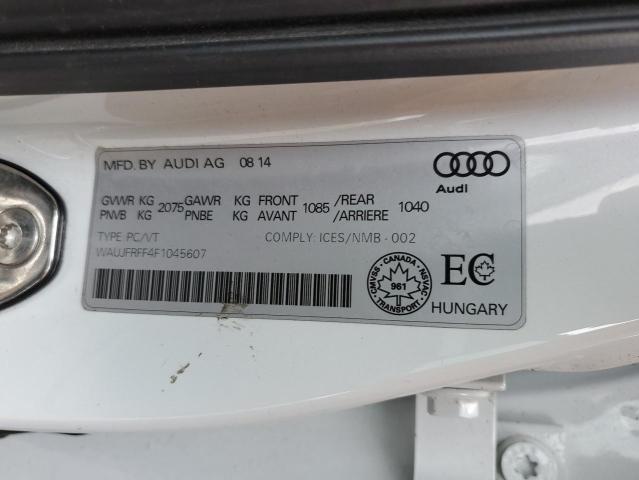 2015 AUDI A3 PROGRES WAUJFRFF4F1045607