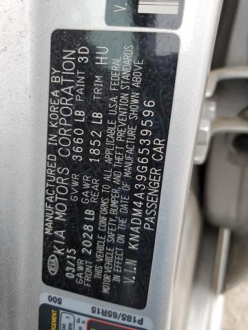 2016 KIA RIO LX - KNADM4A39G6539596