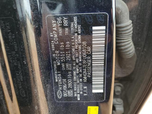 2015 HYUNDAI GENESIS 3. - KMHGN4JE8FU068108