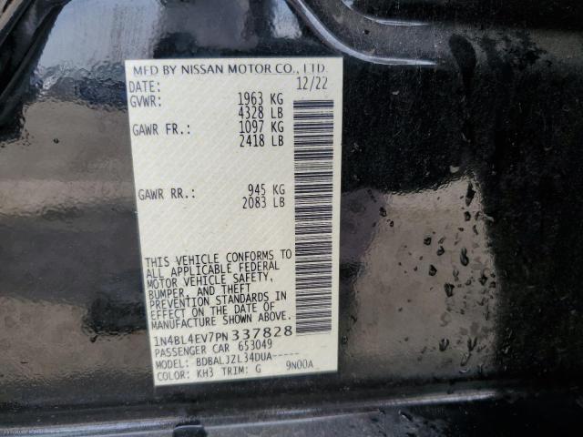 2023 NISSAN ALTIMA SL - 1N4BL4EV7PN337828