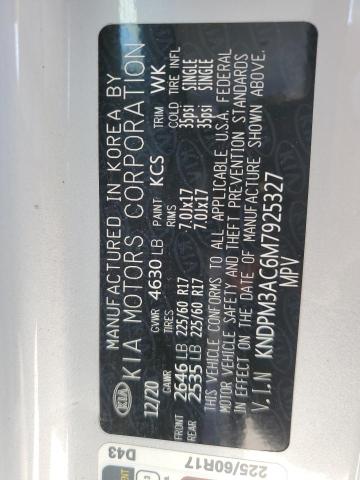 2021 KIA SPORTAGE L - KNDPM3AC6M7925327