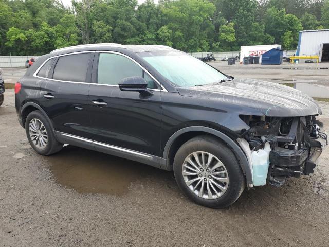 Vin: 2lmpj6kr4jbl31836, lot: 54612705, lincoln mkx select 20184