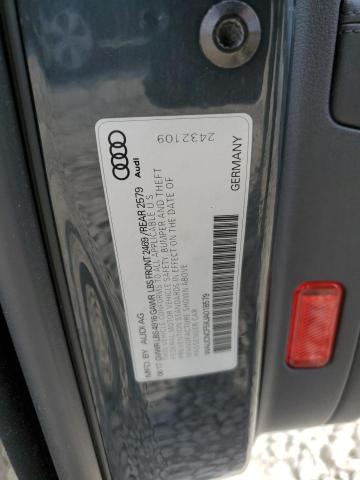 2018 AUDI A5 PRESTIG WAUCNCF5XJA018579