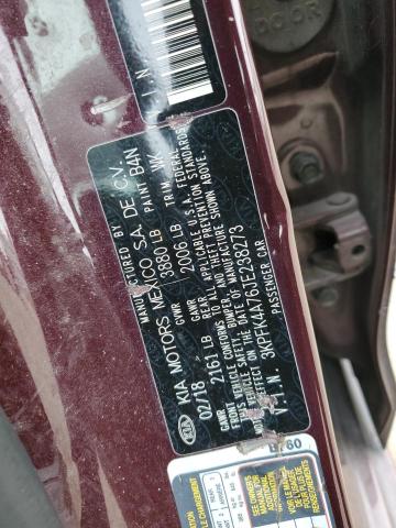 2018 KIA FORTE LX - 3KPFK4A76JE238273