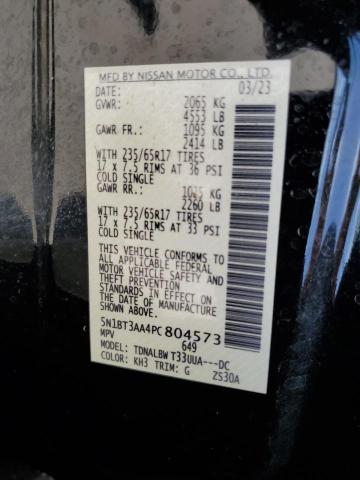 2023 NISSAN ROGUE S - 5N1BT3AA4PC804573