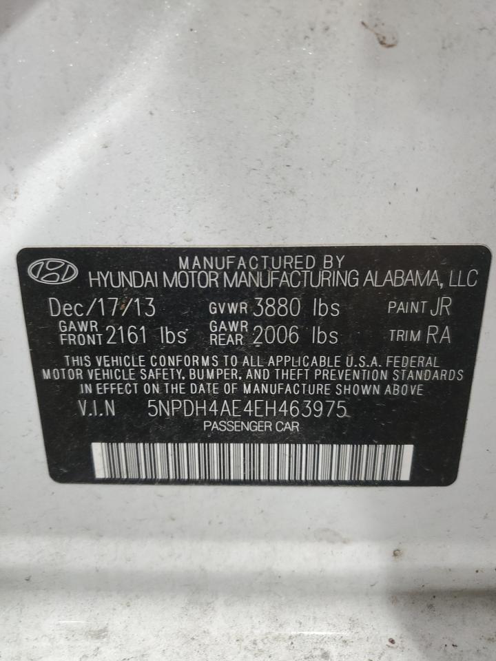 Hyundai Elantra se 2014