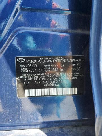 2016 HYUNDAI SONATA SE - 5NPE24AF8GH340648
