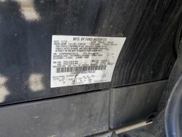 2013 FORD TAURUS SEL - 1FAHP2E90DG190533