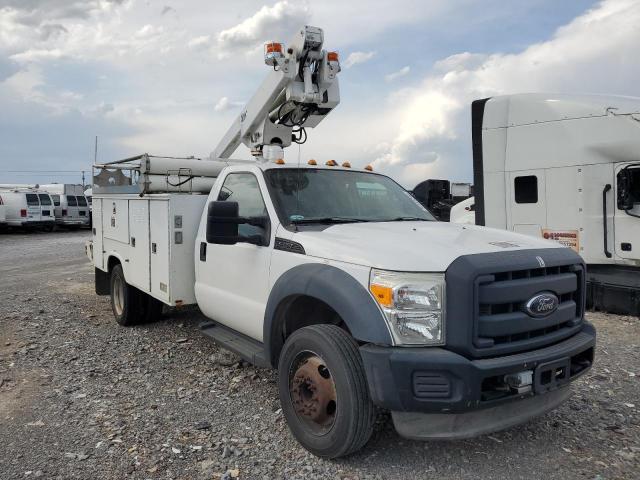 FORD F450 SUPER 2012 white  gas 1FDUF4GY8CEC07273 photo #1