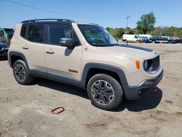 Vin: zaccjbct8gpe13087, lot: 54670405, jeep renegade trailhawk 20164